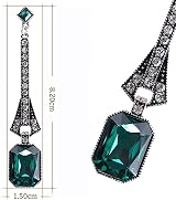 mefound 1920s Flapper Costume Accessories Set Gatsby Headband Gloves Necklace view 4