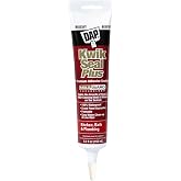 DAP Kwik Seal Plus Kitchen &amp; Bath Adhesive Sealant, Biscuit, 5.5 Oz (7079818539)