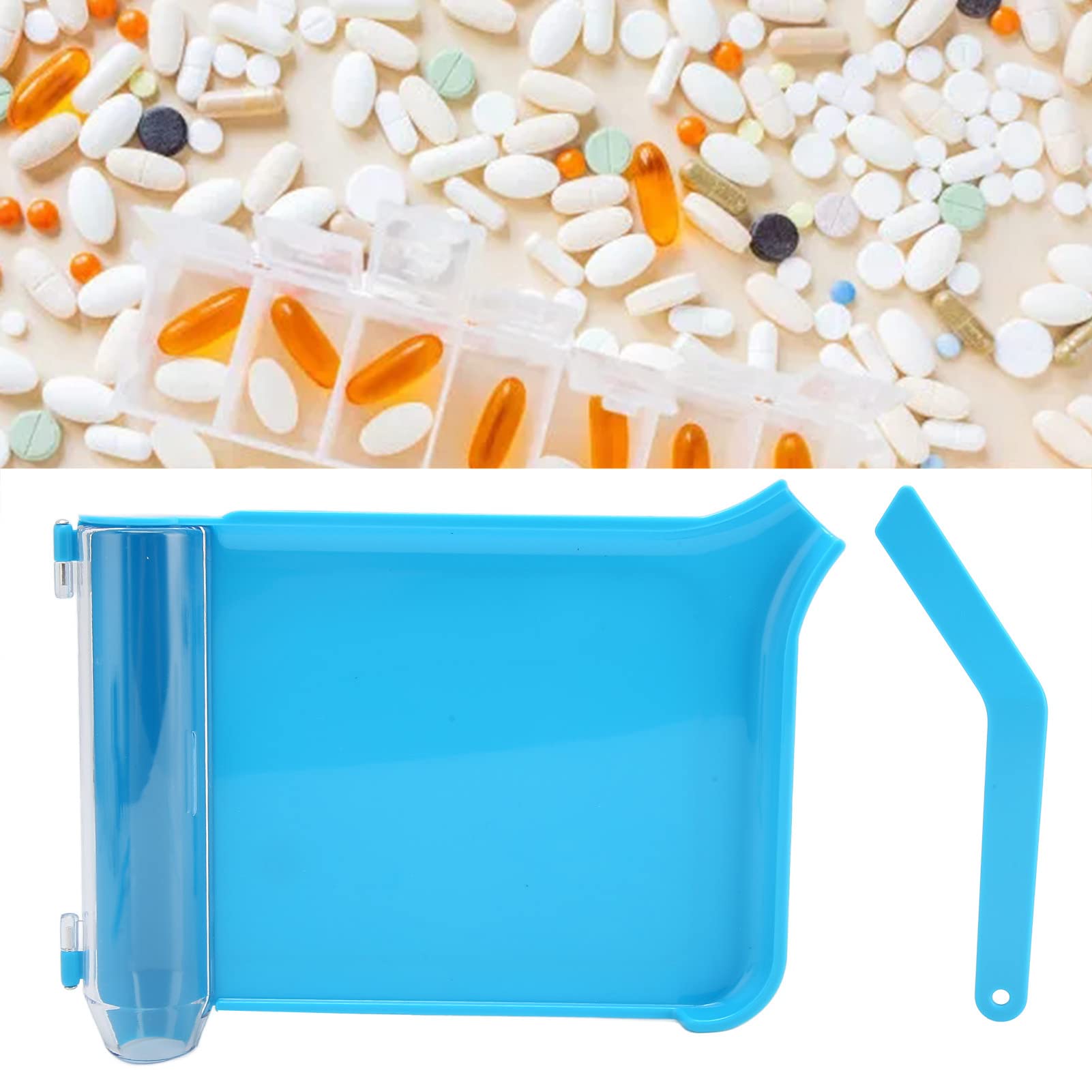 Pill Organizers Hand Pharmacy Counter, Tablet Counting Tray for Household Hospital Use Pill OrganizersMedication Aids
