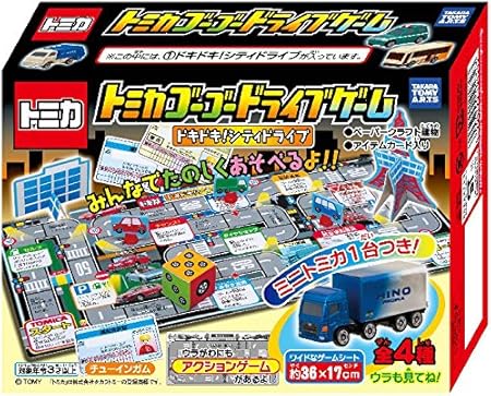 Amazon トミカ ゴーゴードライブ ゲーム 10個入 食玩 ガム トミカ 通販