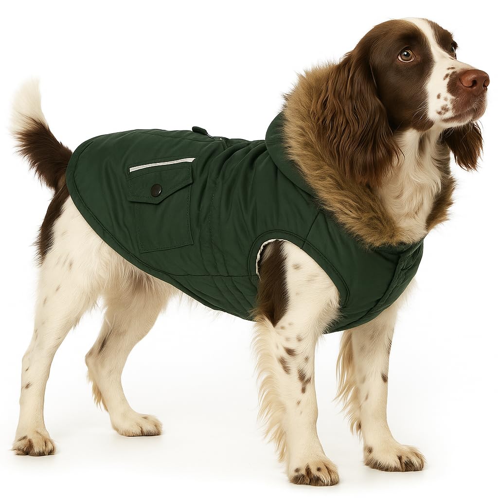 Flamingo WINTER COAT KIMO GREEN 50CM — image 1