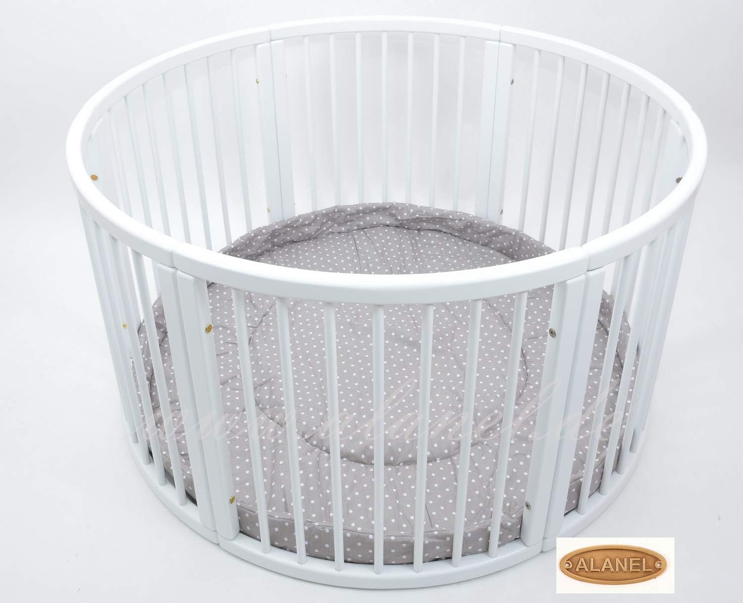 Alanel Tres Grand Bois Parc Pour Bebe Playpen O 1cm Due Brown Parc Bebe Amazon Fr Bebes Puericulture