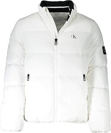 mens white bubble coat