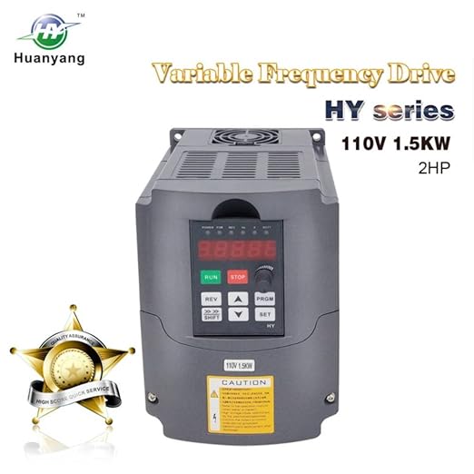VFD 110V 1.5KW 2hp Variable Frequency Drive CNC Inverter Converter for