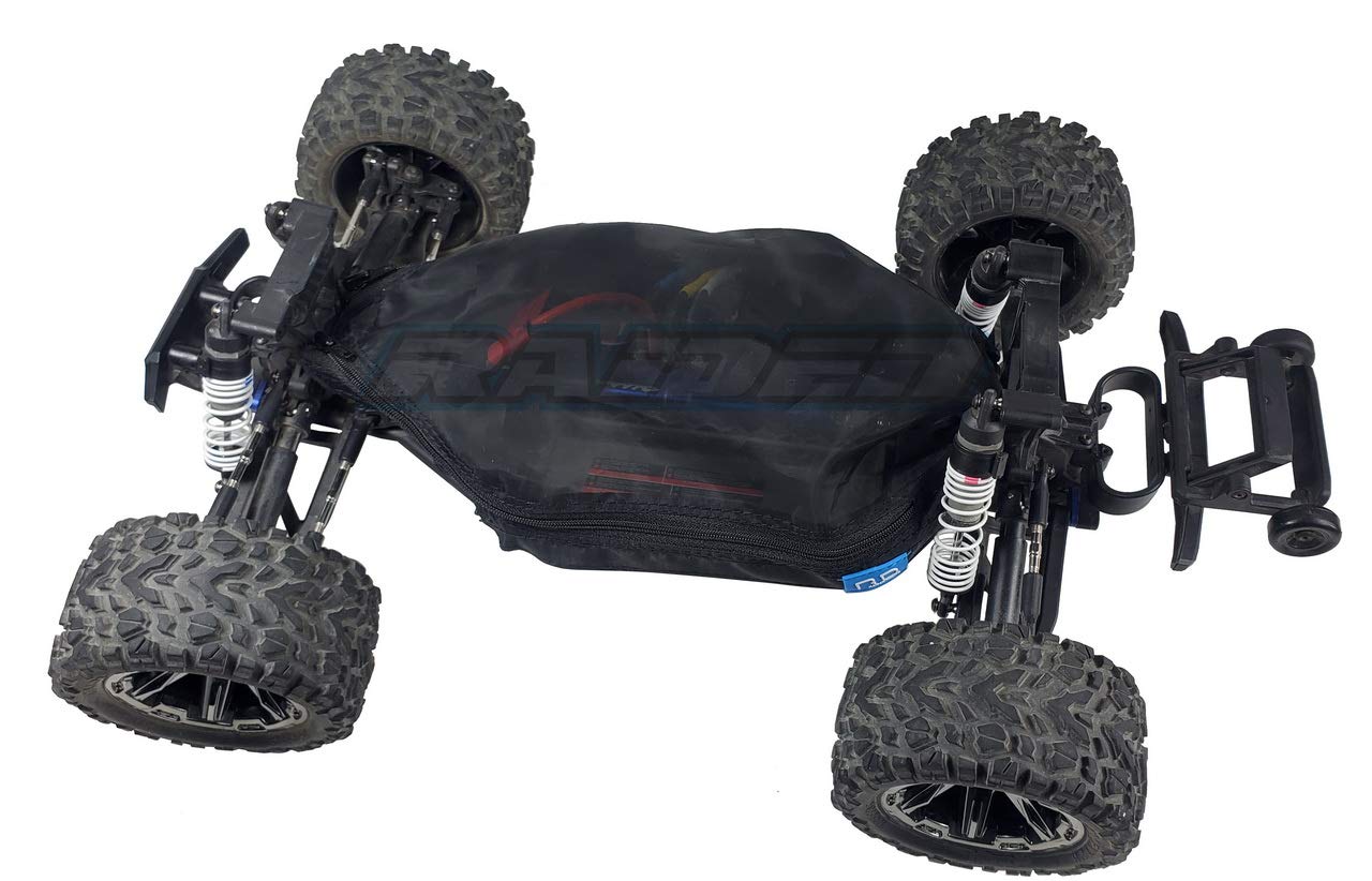 Copri Telaio Antipolvere Rock Guard Per Traxxas 1/6 XRT – Nero In Nylon Traspirante