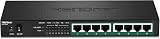 TRENDnet TPE-TG84 8-Port Gigabit PoE+ Switch 120W Budget 16Gbps Fanless view 4