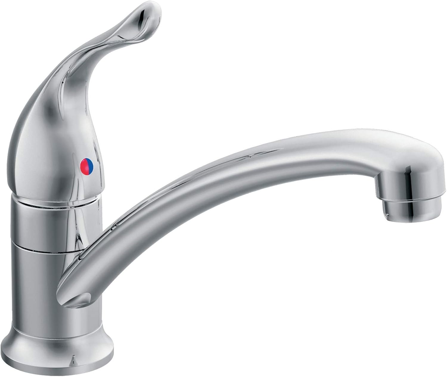 Moen 7423 Chateau One Handle Low Arc Kitchen Faucet Chrome Touch On