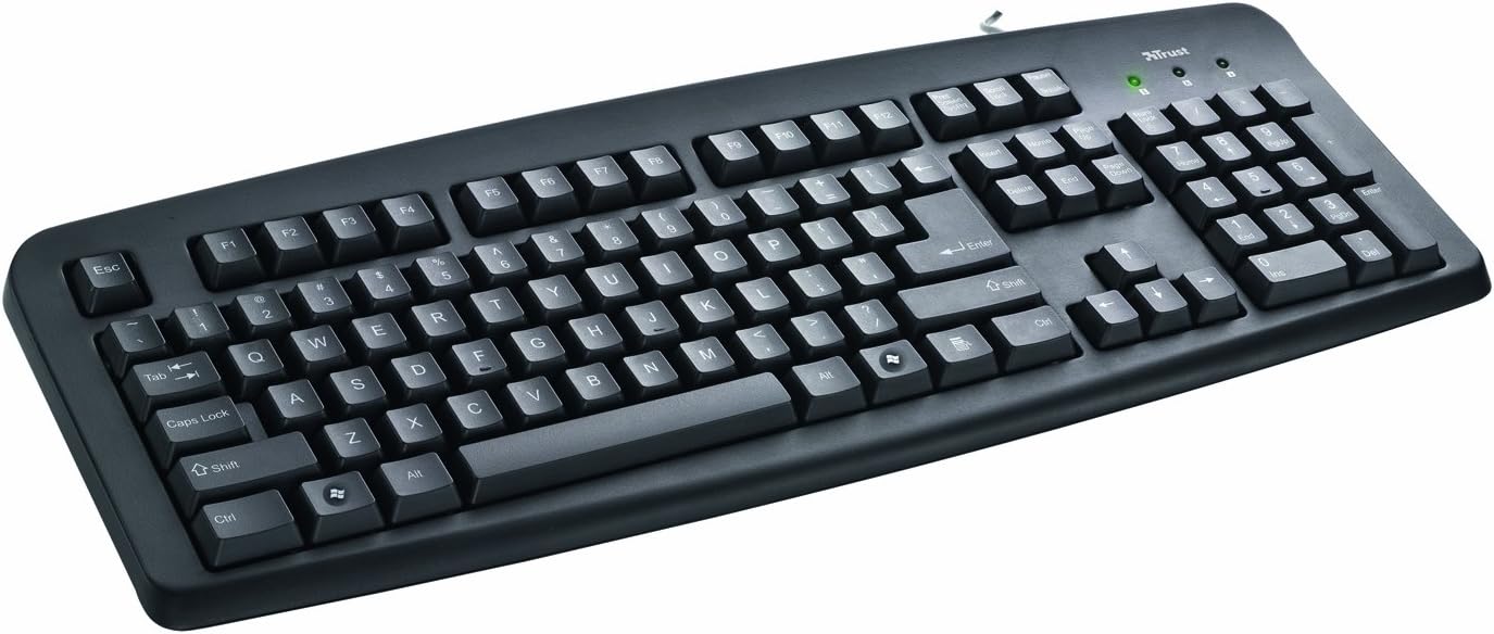 Trust 16296 ClassicLine Spill Resistant Keyboard Amazon.co.uk