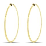 Aloha Earrings - Clip On Hoop Earrings for Women