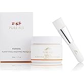 PURE FIJI Papaya Enzyme Face Mask - Hydrating Face Mask Skin Care and Exfoliating Face Mask, Organic Pore Cleansing Mask for Women Vegan, Cruelty-Free, 1.7oz