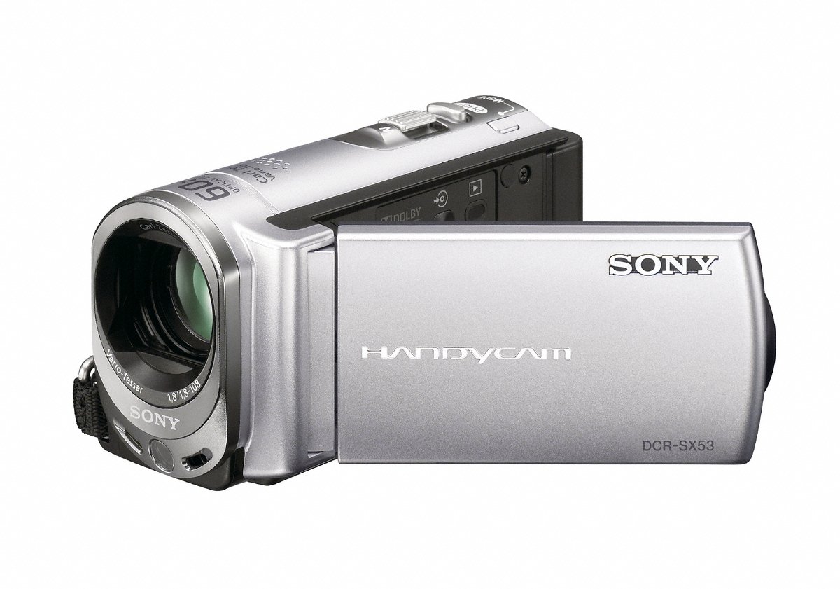 Sony DCRSX53ES Flash Memory Handycam Camcorder With Built-In 16GB Memory -  Silver product image