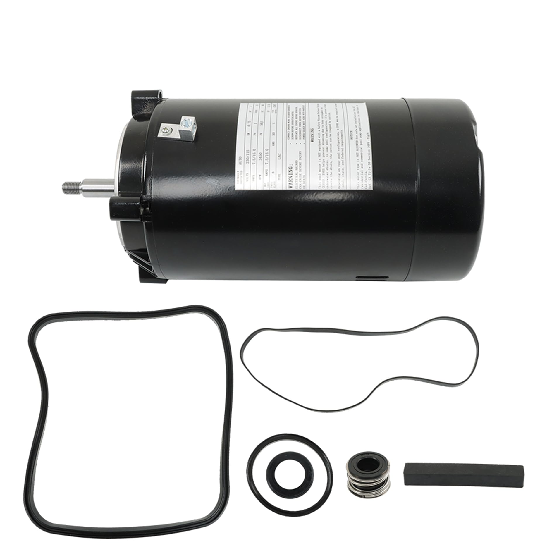 Photo 1 of UST1102 Swimming Pool Pump Motor, 1 HP Pool Pump Motor Replacement for Hayward Super Pump SP2607X10/A.O. Smith Electric Motor