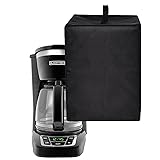 CouldyCasi Coffee Maker Cover Heavy Duty Heat