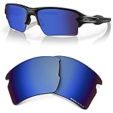 OAKLEY Authentic Flak 2.0 XL OO9188 Polarized REPLACEMENT Lenses +BUNDLE Bag+ Bundle Microfiber Pouch -FRAMES NOT INCLUDED