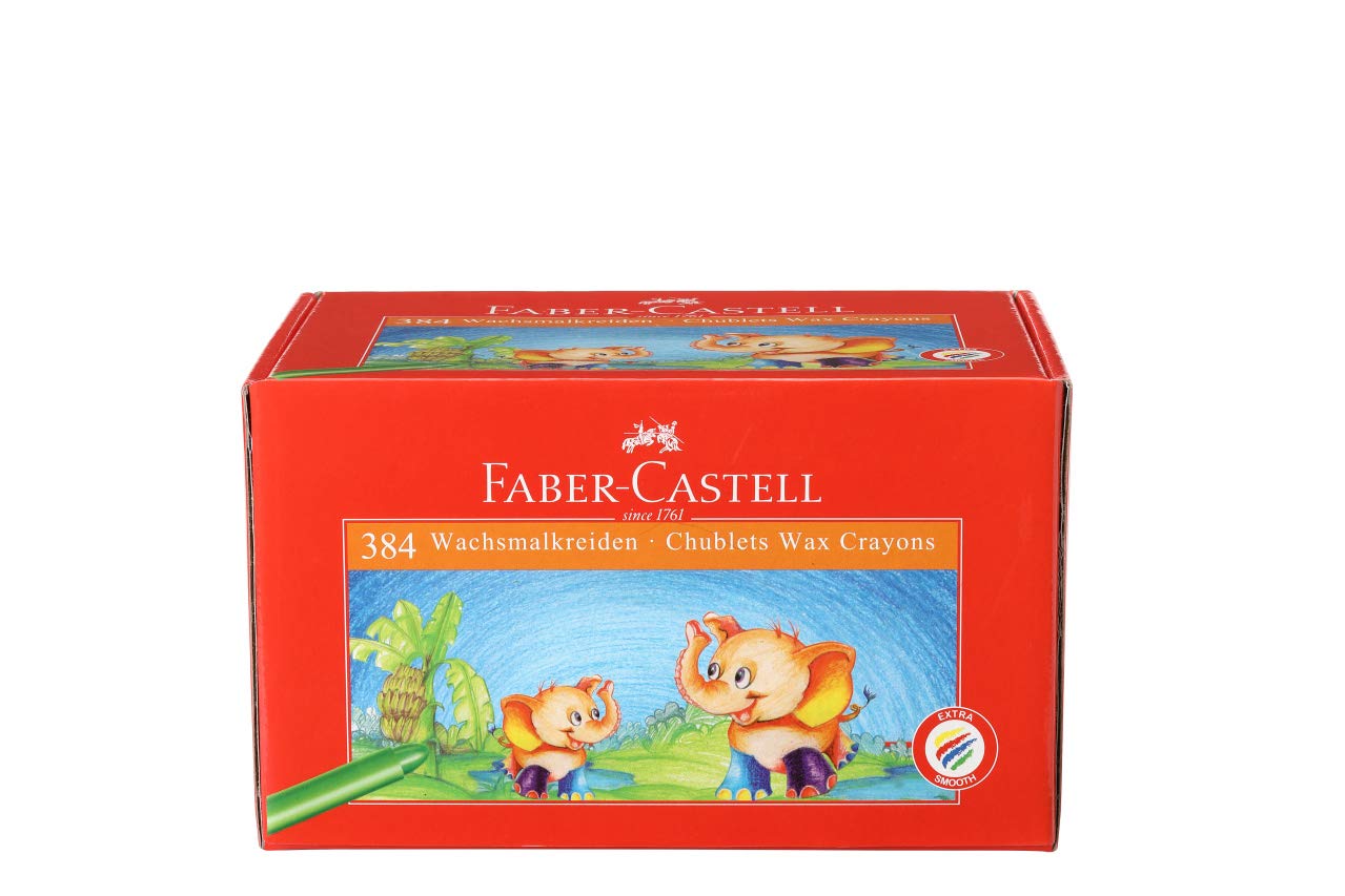 Faber-Castell 120047 Chublet Crayons (Pack of 384)