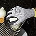 JORESTECH Palm Dipped Nitrile Coated Seamless Knit Work Gloves PPE Hand Protection Blade Cut Resistance Level 5 (Extra Large) Pack of 12,Black, Grey