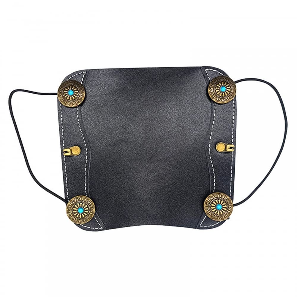 Archery Arm Guard ,Leather Archery Protective Gear Bow Protective Sleeve for Longbow Flat Bow