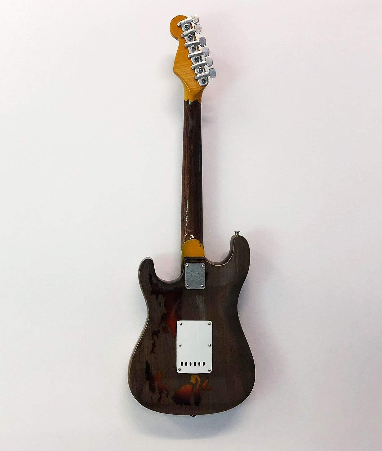 Axman Rory Gallagher, 1961 Guitar, Miniature Guitar Replica, Music Gift, Handmade Ornamental 1/4 Scale - Image 4