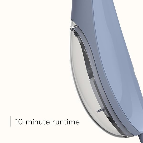 INFINITI PRO BY CONAIR STEAM THERAPY HAIR STEAMER, PORTABLE STYLING TOOL WITH 7-INCH DIFFUSER ATTACHMENT, 30-SECOND HEAT-UP, PENETRATING STEAM FOR DETANGLING, RESHAPING, AND VOLUMIZING CURLS, BLUE