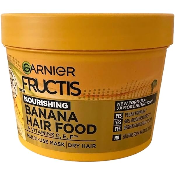 Amazon.com: Garnier Fructis Nourishing Banana Hair Food, 3