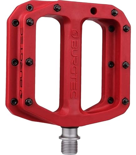 Burgtec MK4 コンポジットフラットペダル ブラック ワンサイズ Amazon | Burgtec MK4 コンポジットフラットペダル ブラック