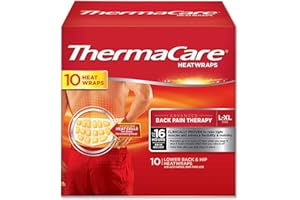 Thermacare [1311850-10c] Lower Back & Hip L/XL, 10 Air-Activated HeatWraps
