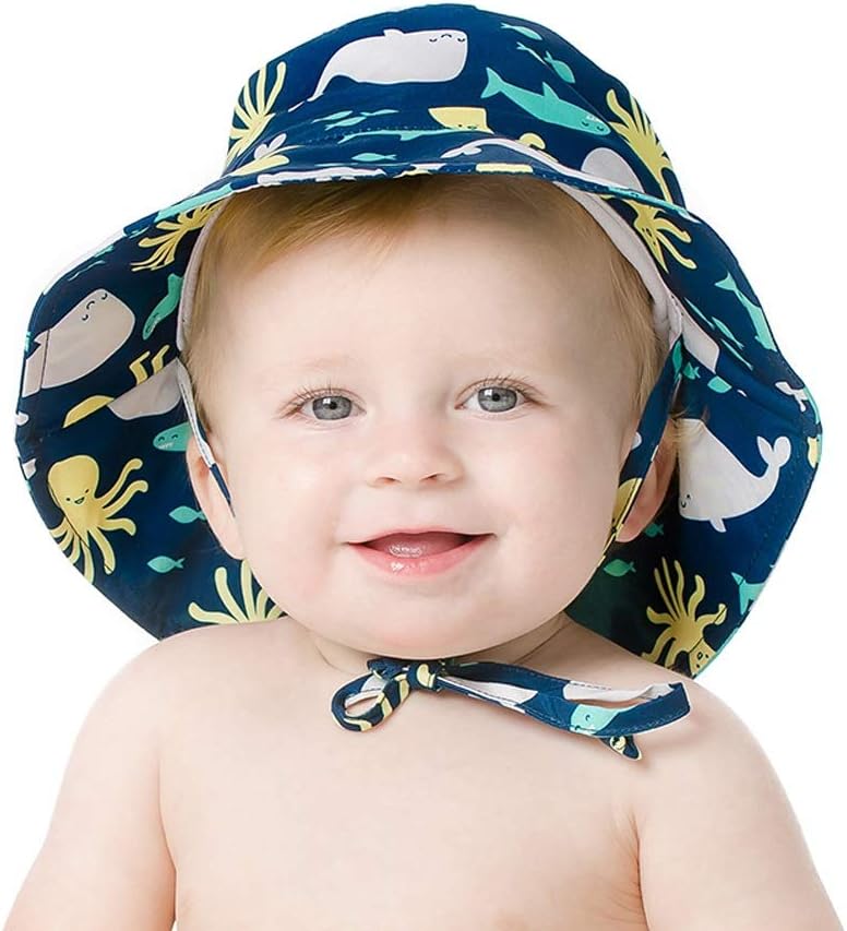 m and s baby sun hat