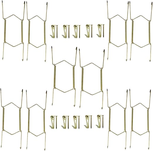Amazon Com Longtai Decorative Plate Hangers 6 Inch For The Wall