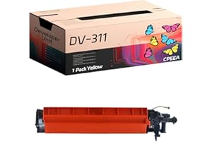 Compatible for Konica Minolta DV-311 Developer Unit Work for Konica Minolta bizhub C220 C280 C360 Printers, with Chip, High Y