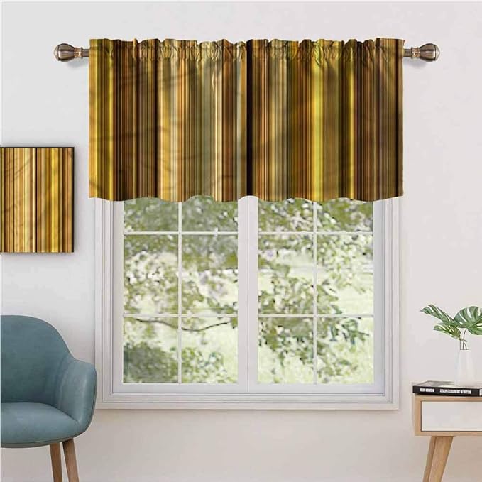 Hiiiman Premium Barra de bolsillo para ventana corta, cortinas cortas