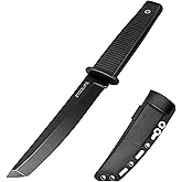 CLYZSTU Hunting Knife,Fixed-Blade Hunting Knives Multifunctional Survival Knife,4.9 Inch Blade Strong and Sharp Stainless Ste