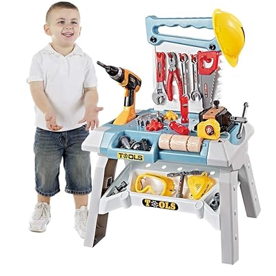 Amazon Children's Play Workbench Kids Toy Tool Workbench