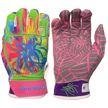 Spiderz Web Adult 2019 Baseballsoftball Batting Gloves