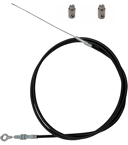 Câble Accélérateur Manuel 4m - Pour Excavatrice, Camion, Arroseur - Joint Inox, Tube PU - 8
