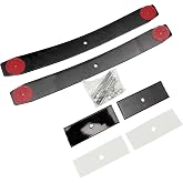 BST BSSP 1.5"-2" Rear Add A Leaf Lift Kit For 1976-2001 Jeep Wrangler YJ Cherokee XJ CJ, Leaf Spring Leaf Pack Suspension Leveling Lift Kit