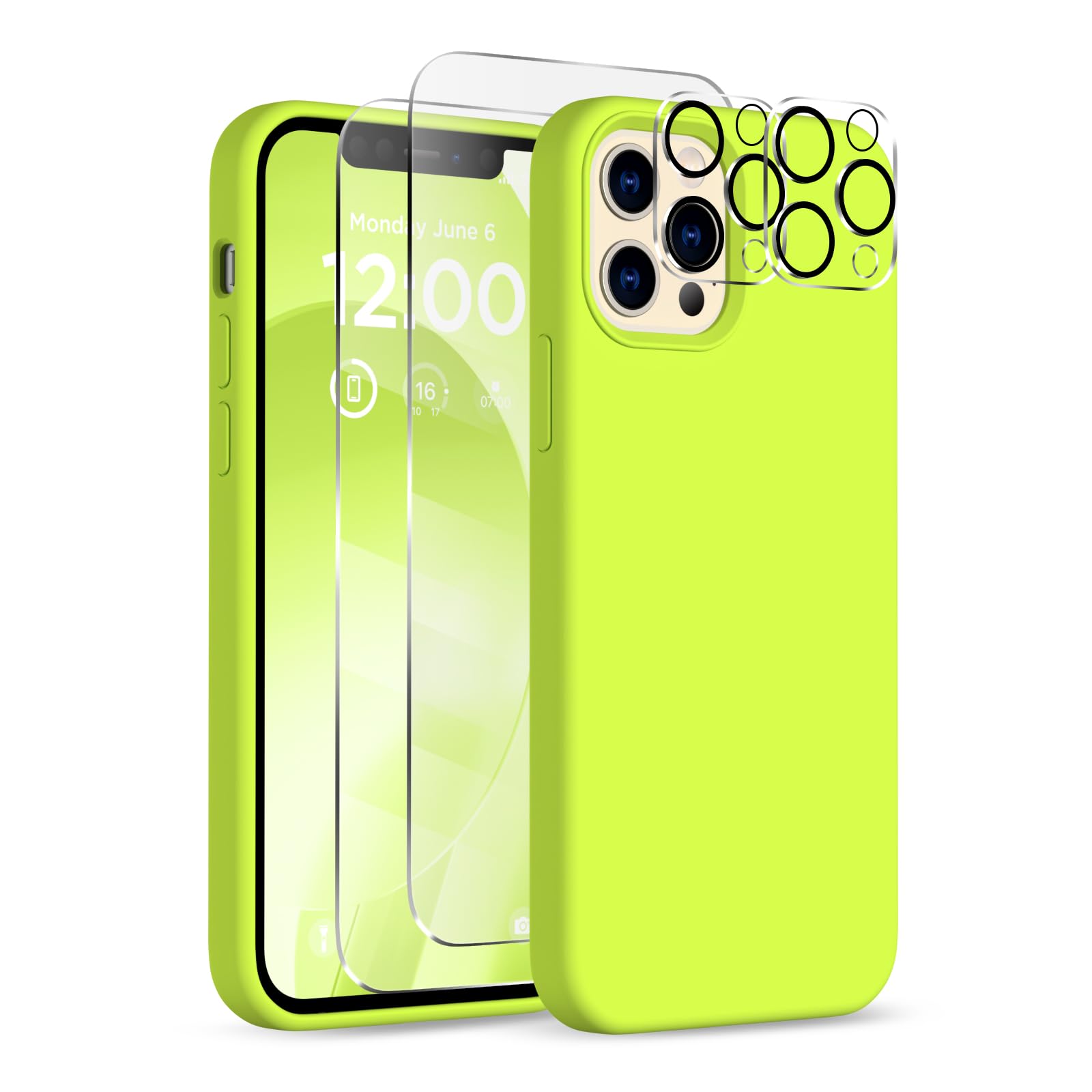 COFFKER for iPhone 12 Pro Max Case, [2X Camera
