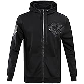 PRO STANDARD Mens NBA New York Knicks Classic Triple Black Pull Over Hoodie Black S