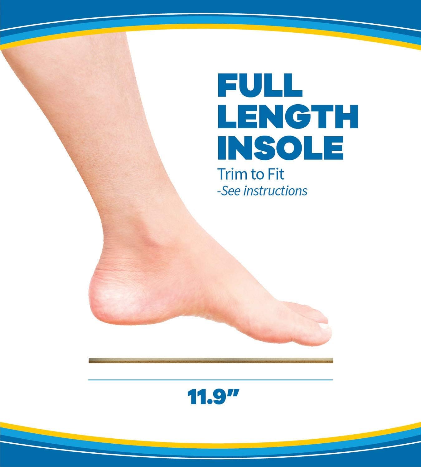 Dr. Scholl's AIR-PILLO Insoles // Ultra-Soft Cushioning and Lasting Comfort with Two Layers of Foam that Fit in Any Shoe - One pair: Health & Personal Care