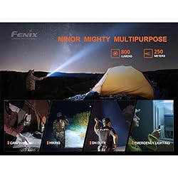 Fenix PD25R EDC Flashlight, 800 Lumen USB-C
