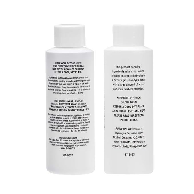 Ardell N Rage White Out Kit Bleach Toner Conditioning