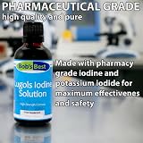 Bob's Best Lugol's Iodine Solution 15% 50ml Alcohol Free Vegan GMO Free view 4