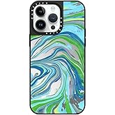 CASETiFY Mirror Case for iPhone 14 Pro Max [Reflective / 4.9ft Drop Protection/Compatible with Magsafe] - NO Monday Blues - Silver on Black