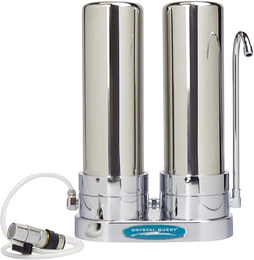 Amazon Com Crystal Quest Fluoride Countertop Water Filter System