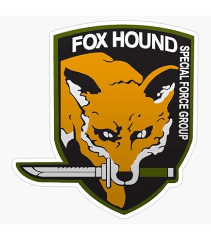 TOPPATCH U00c9cusson Brodu00e9 Fox Hound Tactical Morale