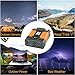 Ampeak Safe Pure Sine Wave Inverter with LCD Dispaly (FCC,UL) - 40A x12 Fuse -12V DC to 120V AC- Dual 5V/3.1A USB, 3 AC Hardwire Port Converter for Home, RV, Truck, Off-Grid (750)