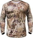Kryptek Mens Stalker Long Sleeve, Highlander, 2XL