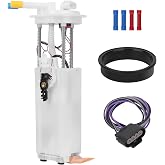 Vurkcy Electric Fuel Pump Module Assembly Fit for 1998-2000 Chevrolet &amp; GMC | Compatible with 1998-2000 Tahoe &amp; Yukon, V8 5.7L, Includes Strainer &amp; Sending Unit, Direct Replacement, Replaces# E3972M