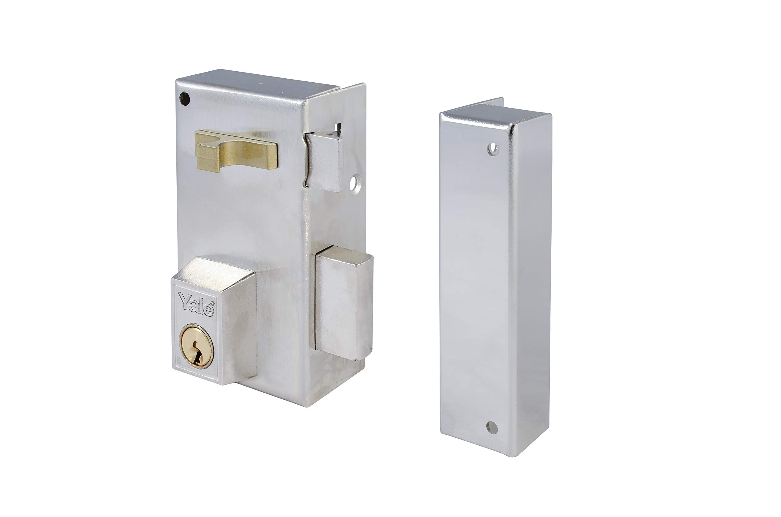 Yale M57160 56A70DHN Standard Entrada 40mm Nickel Plated Lock — image 1