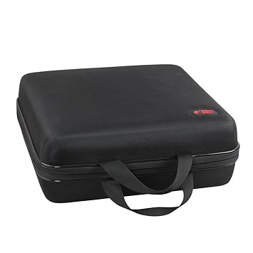Hard EVA Travel Case for Optoma HD142X 1080p 3000 Lumens 3D DLP Home Theater Projector by Hermitshell