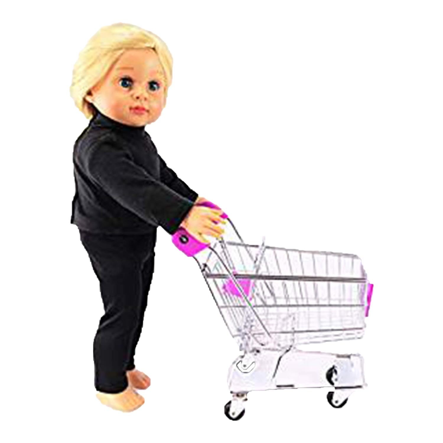 american girl doll shopping cart